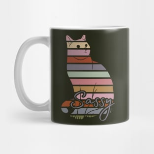 Colorful Cat Art Mug